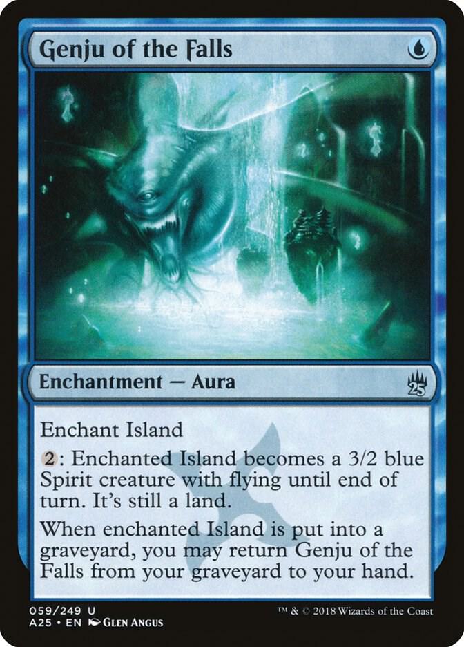 Genju of the Falls 59 card from Masters 25