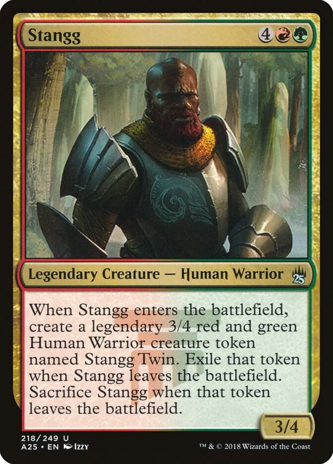 Stangg 218 card from Masters 25