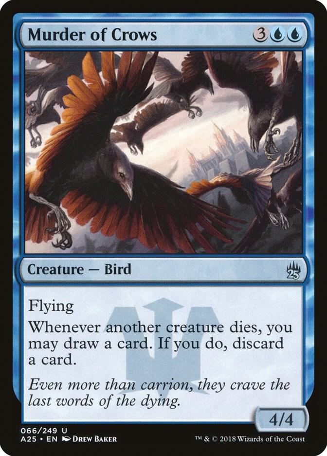 Murder of Crows 66 card from Masters 25