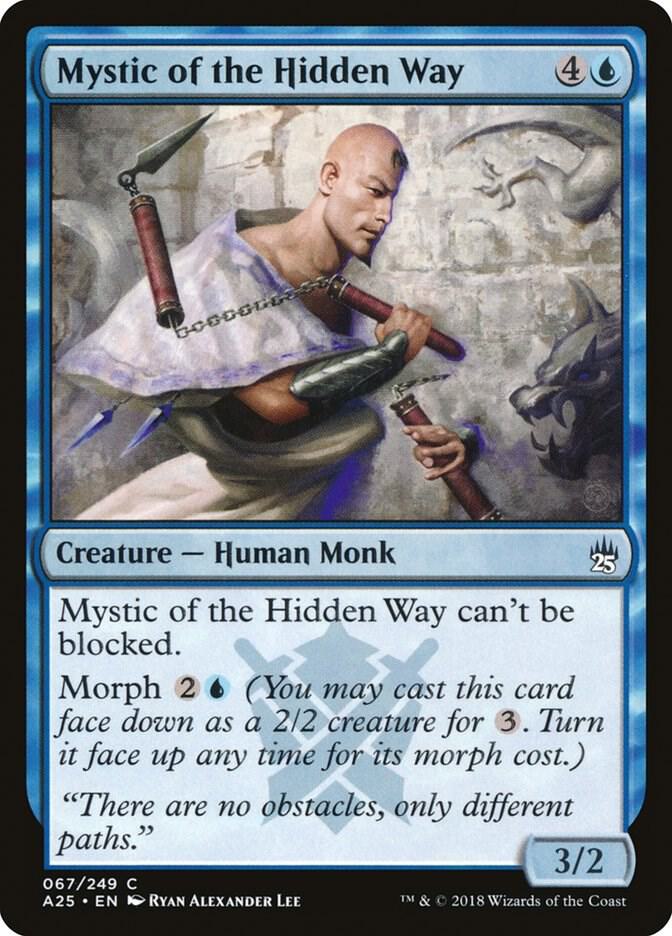 Mystic of the Hidden Way 67 card from Masters 25