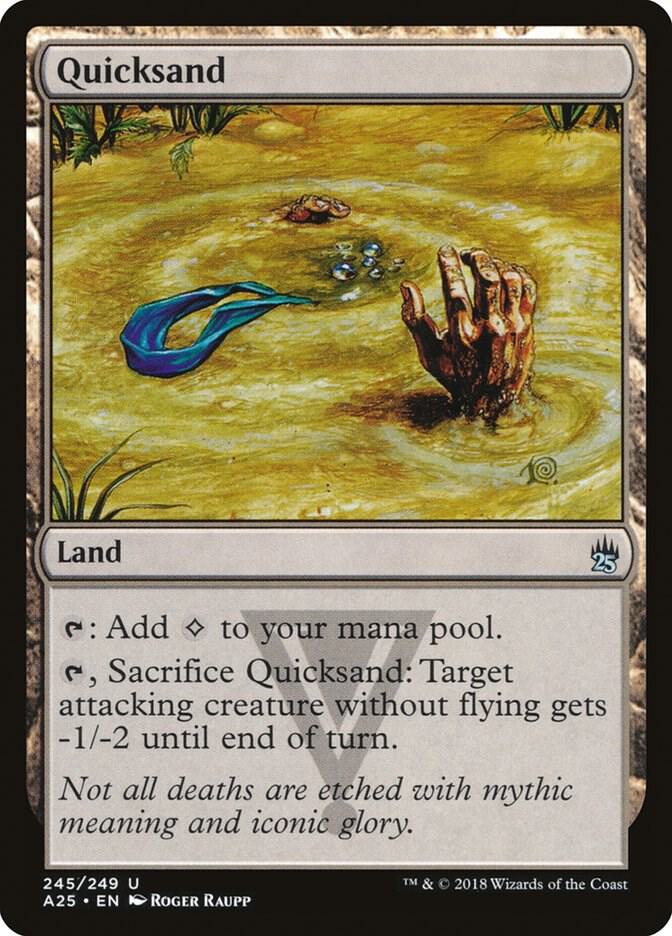 Quicksand 245 card from Masters 25