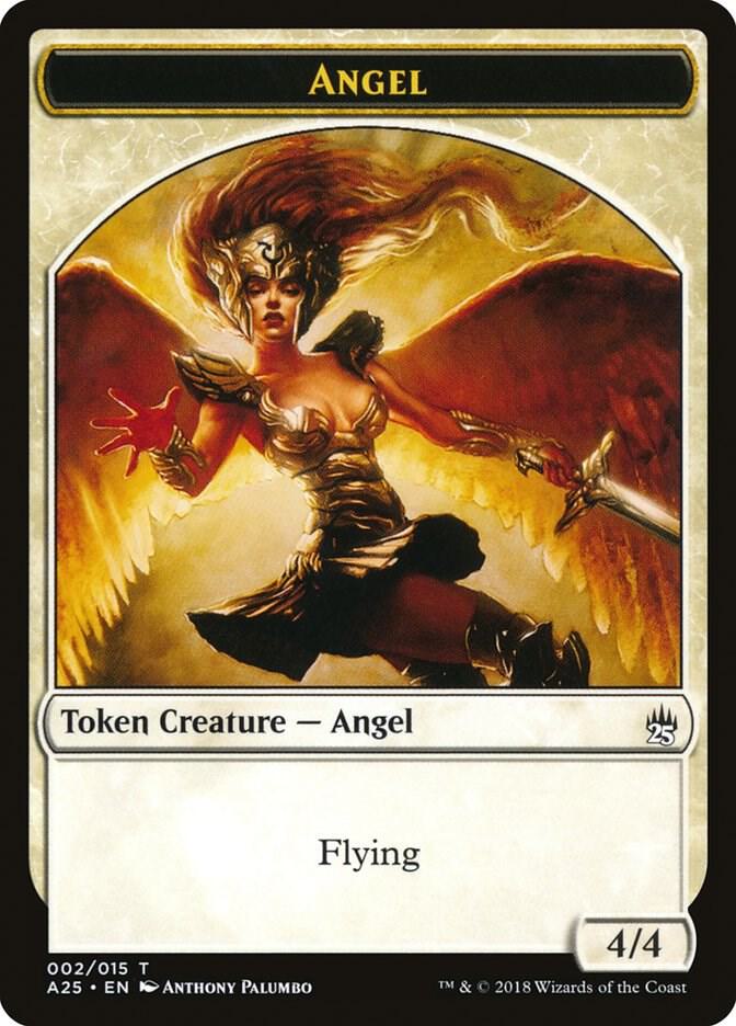 Angel Token 2 card from Masters 25