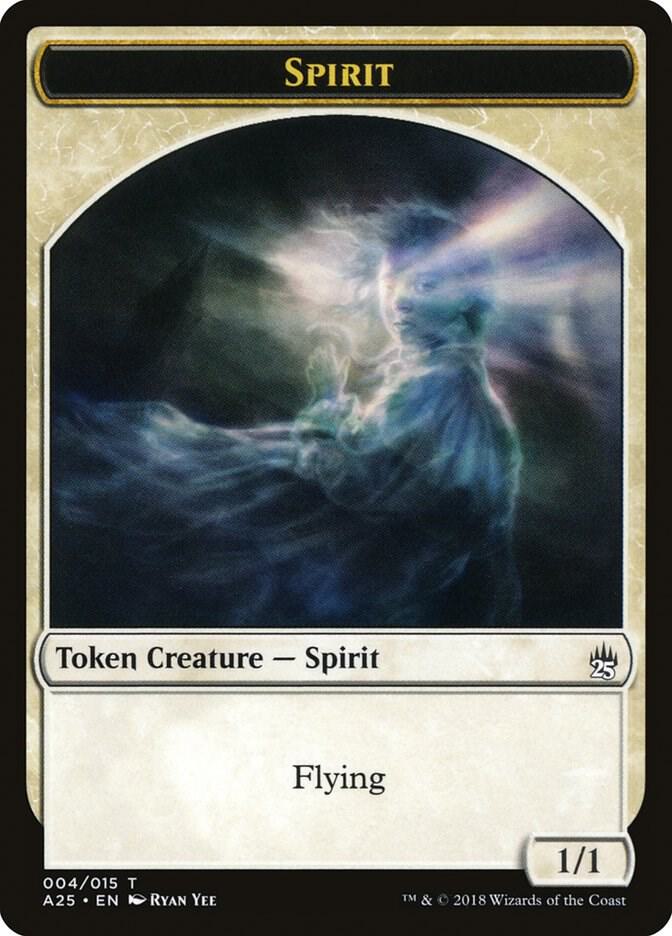 Spirit Token 4 card from Masters 25