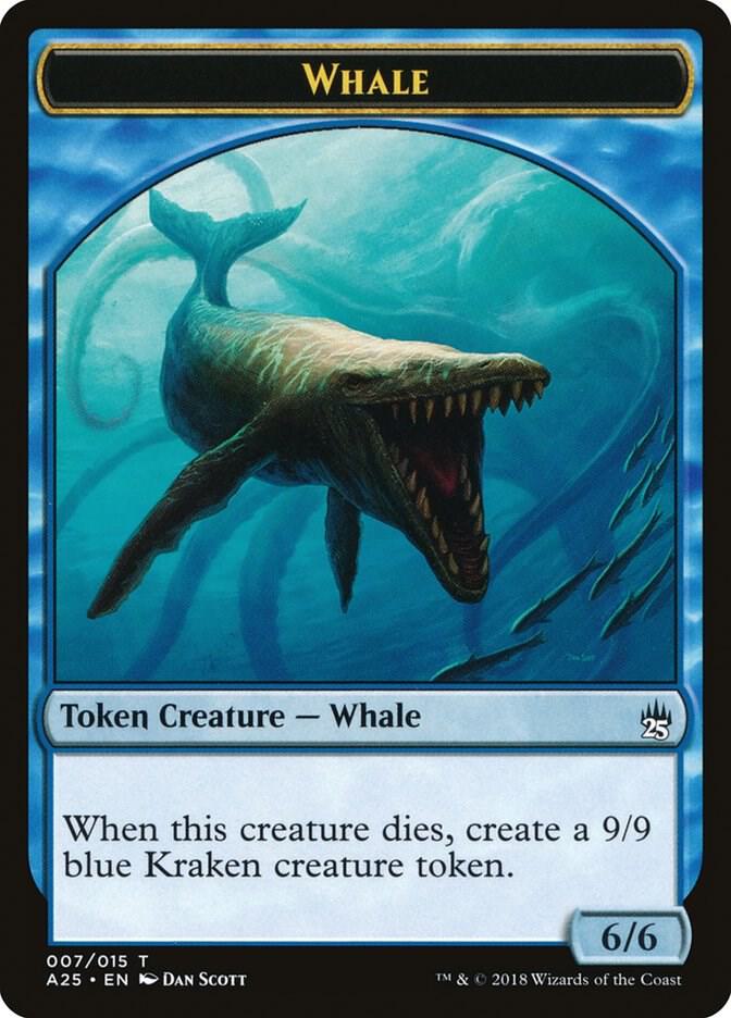 Whale Token 7 card from Masters 25
