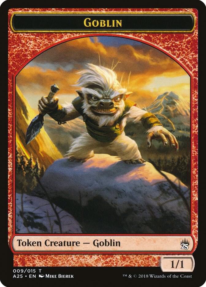 Goblin Token 9 card from Masters 25
