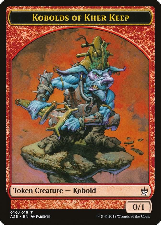 Kobolds of Kher Keep Token 10 card from Masters 25