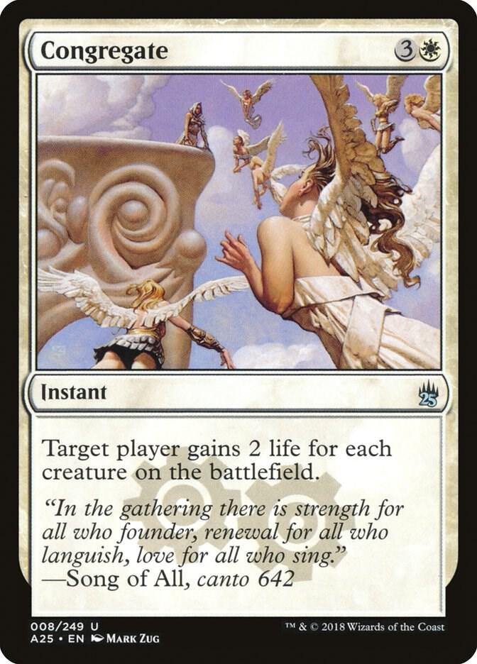 Congregate 8 card from Masters 25