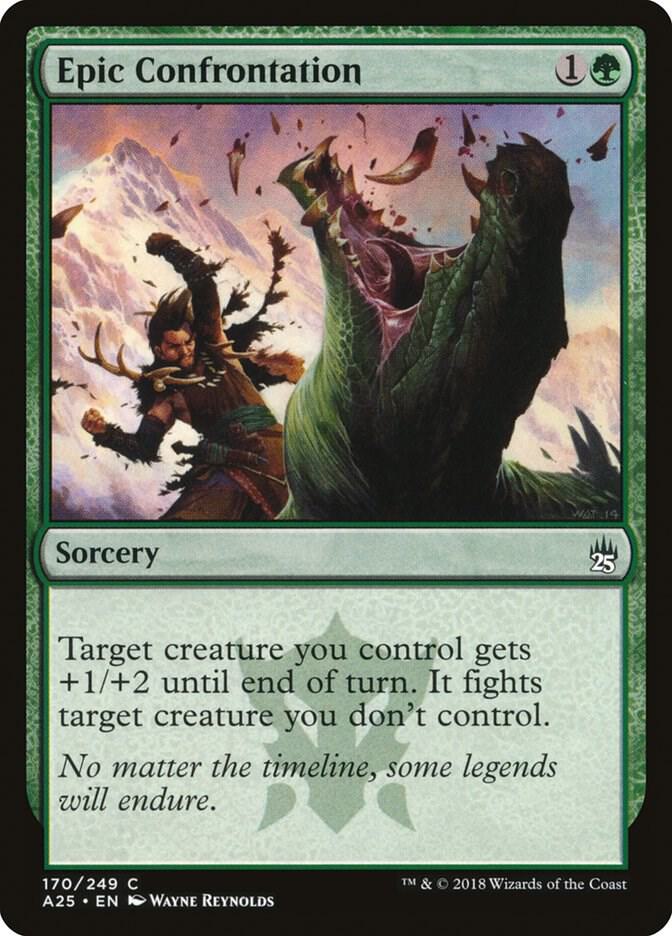 Epic Confrontation 170 card from Masters 25