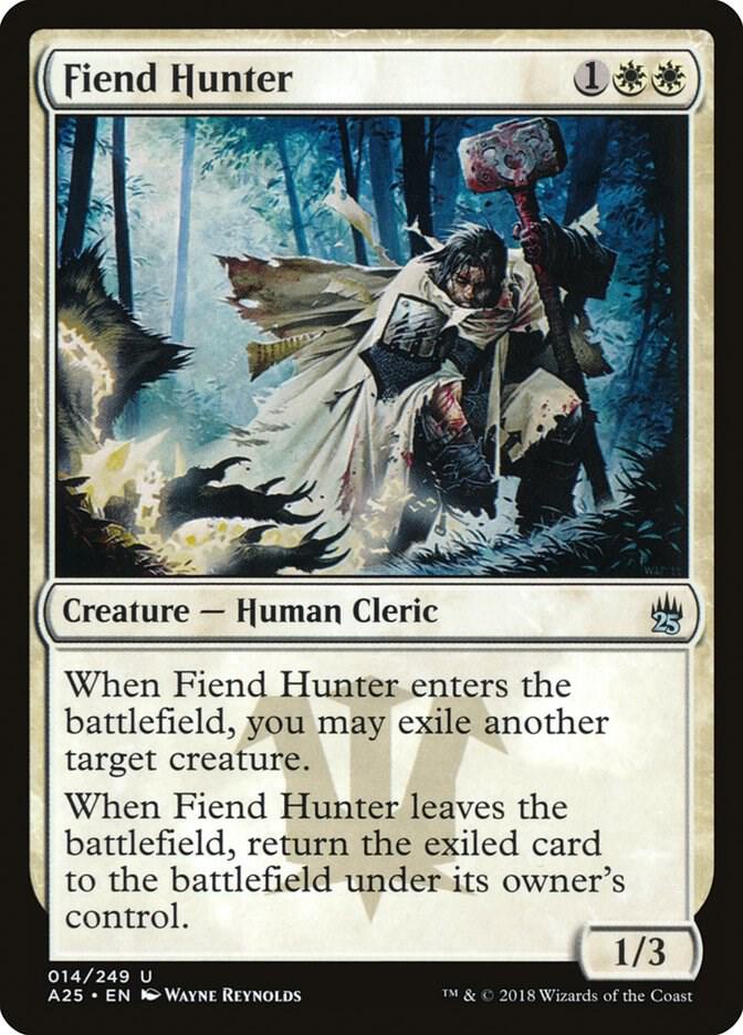 Fiend Hunter 14 card from Masters 25