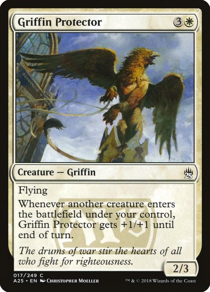 Griffin Protector 17 card from Masters 25