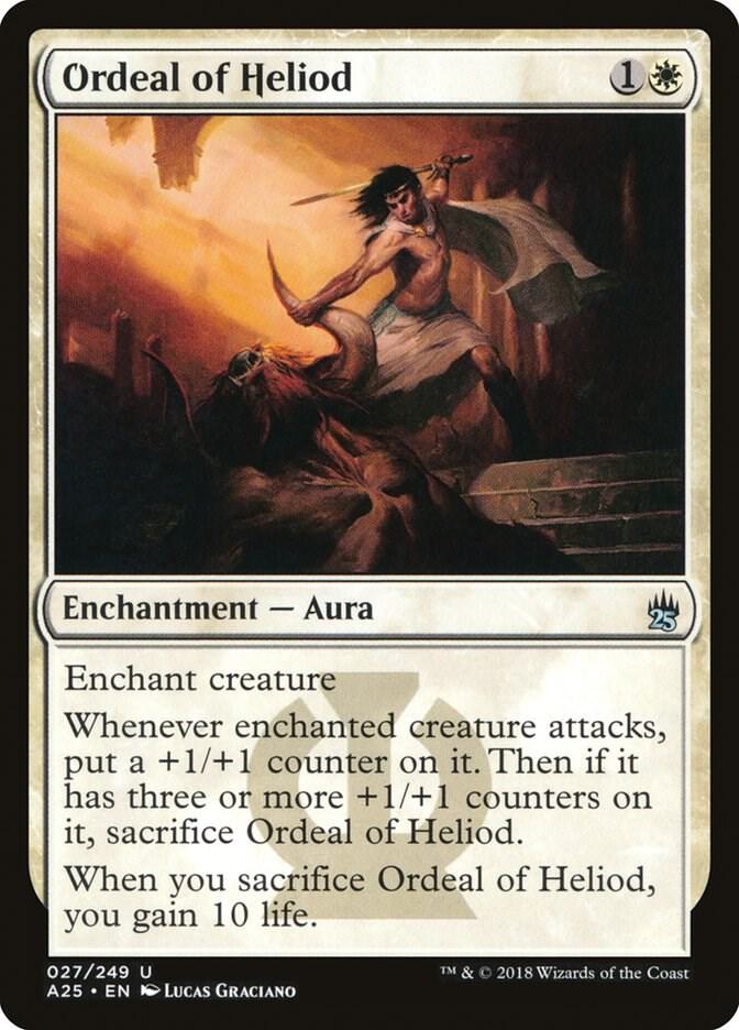 Ordeal of Heliod 27 card from Masters 25