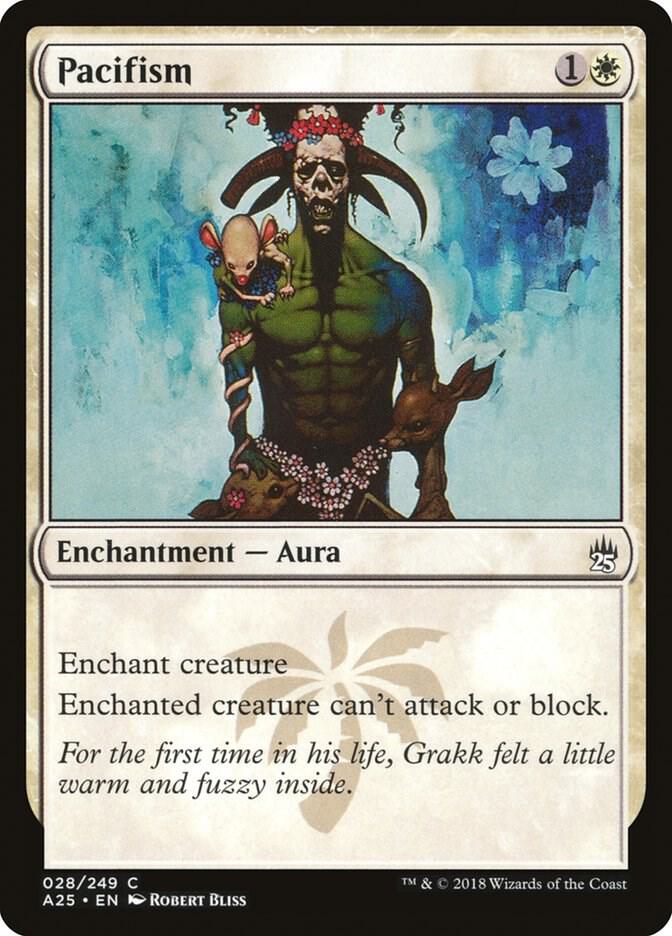 Pacifism 28 card from Masters 25