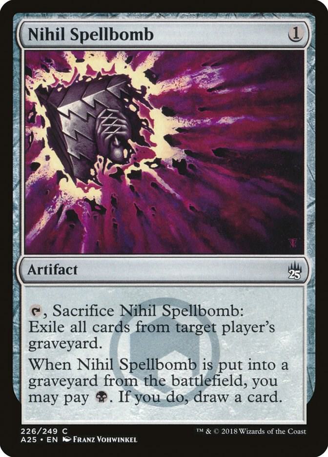 Nihil Spellbomb 226 card from Masters 25