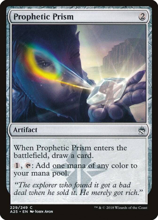 Prophetic Prism 229 card from Masters 25