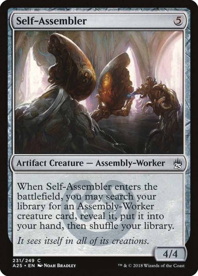 Self-Assembler 231 card from Masters 25