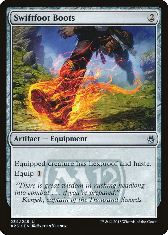 Swiftfoot Boots 234 card from Masters 25