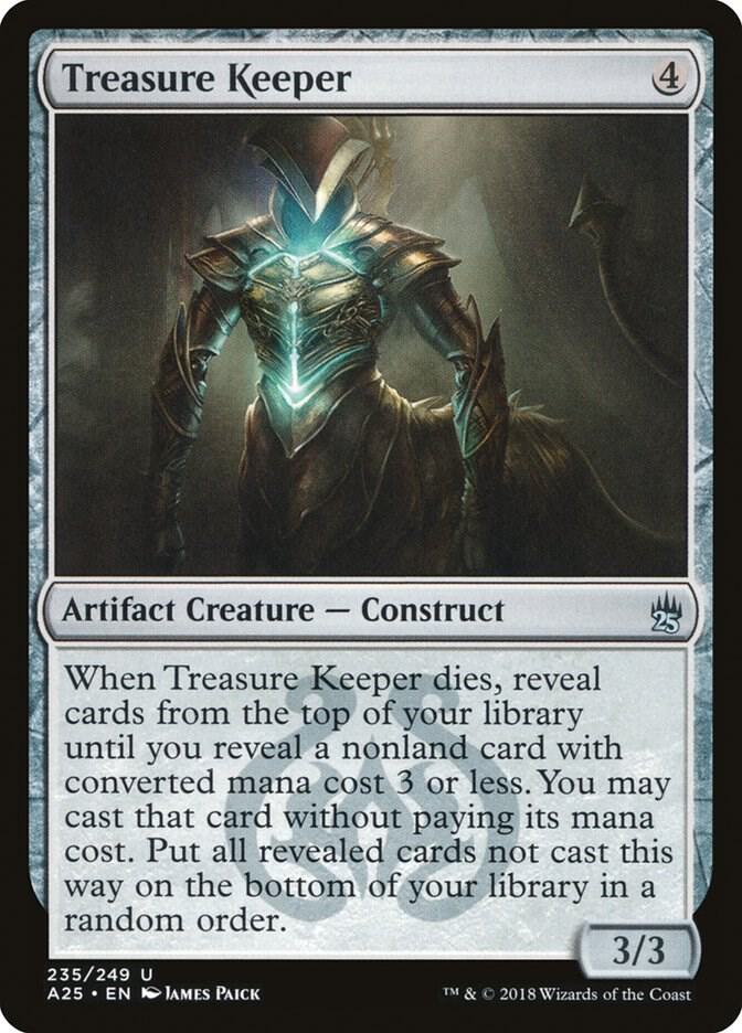 Treasure Keeper 235 card from Masters 25