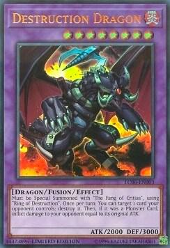Destruction Dragon LC06-EN003 card from Legendary Collection Kaiba