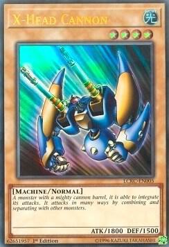 X-Head Cannon LCKC-EN005 card from Legendary Collection Kaiba