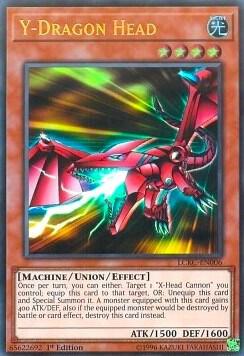 Y-Dragon Head LCKC-EN006 card from Legendary Collection Kaiba