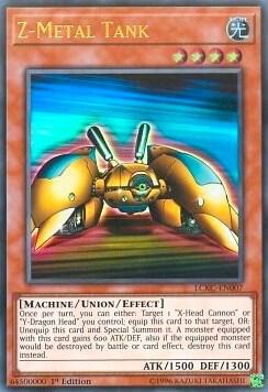 Z-Metal Tank LCKC-EN007 card from Legendary Collection Kaiba