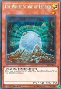 The White Stone of Legend LCKC-EN010 card from Legendary Collection Kaiba