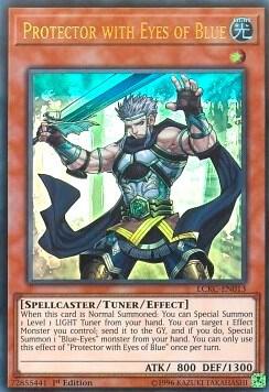 Protector with Eyes of Blue LCKC-EN013 card from Legendary Collection Kaiba