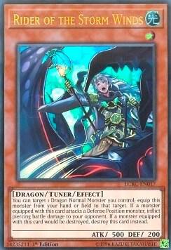 Rider of the Storm Winds LCKC-EN017 card from Legendary Collection Kaiba