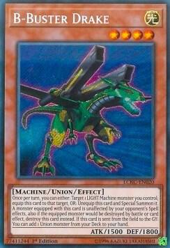B-Buster Drake LCKC-EN020 card from Legendary Collection Kaiba
