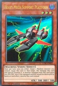 Heavy Mech Support Platform LCKC-EN022 card from Legendary Collection Kaiba