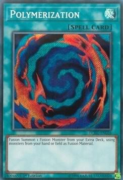 Polymerization LCKC-EN026 card from Legendary Collection Kaiba