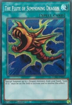 The Flute of Summoning Dragon LCKC-EN027 card from Legendary Collection Kaiba