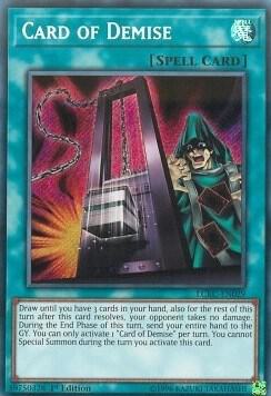 Card of Demise LCKC-EN029 card from Legendary Collection Kaiba