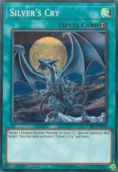 Silver's Cry LCKC-EN034 card from Legendary Collection Kaiba