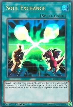 Soul Exchange LCKC-EN038 card from Legendary Collection Kaiba