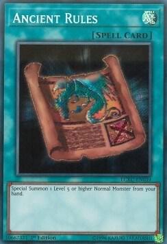 Ancient Rules LCKC-EN039 card from Legendary Collection Kaiba