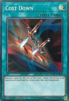 Cost Down LCKC-EN040 card from Legendary Collection Kaiba