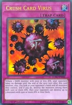 Crush Card Virus (Version 1) LCKC-EN046 card from Legendary Collection Kaiba