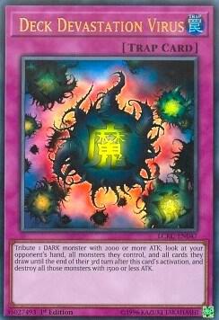 Deck Devastation Virus LCKC-EN047 card from Legendary Collection Kaiba