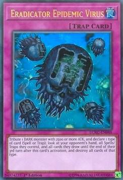 Eradicator Epidemic Virus LCKC-EN048 card from Legendary Collection Kaiba
