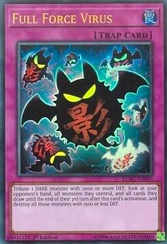 Full Force Virus LCKC-EN049 card from Legendary Collection Kaiba