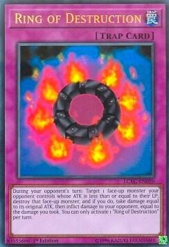 Ring of Destruction LCKC-EN050 card from Legendary Collection Kaiba