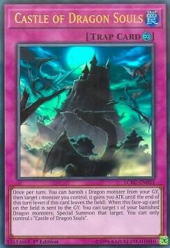 Castle of Dragon Souls LCKC-EN051 card from Legendary Collection Kaiba