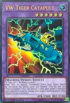 VW-Tiger Catapult LCKC-EN060 card from Legendary Collection Kaiba