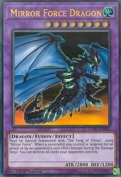 Mirror Force Dragon LCKC-EN062 card from Legendary Collection Kaiba
