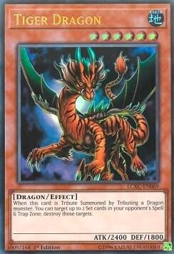 Tiger Dragon LCKC-EN069 card from Legendary Collection Kaiba