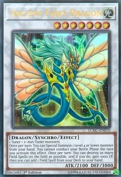 Ancient Fairy Dragon LCKC-EN070 card from Legendary Collection Kaiba