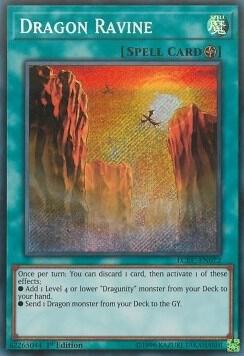 Dragon Ravine LCKC-EN072 card from Legendary Collection Kaiba