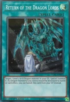 Return of the Dragon Lords LCKC-EN074 card from Legendary Collection Kaiba