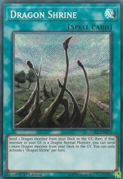 Dragon Shrine LCKC-EN075 card from Legendary Collection Kaiba
